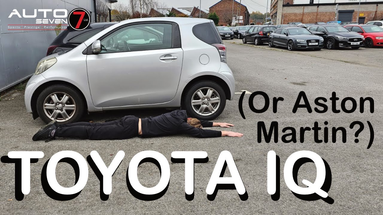 DRIVING THE TOYOTA iQ THROUGH LIVERPOOL | Review | Shorter than the old Mini & sold by Aston Martin!
