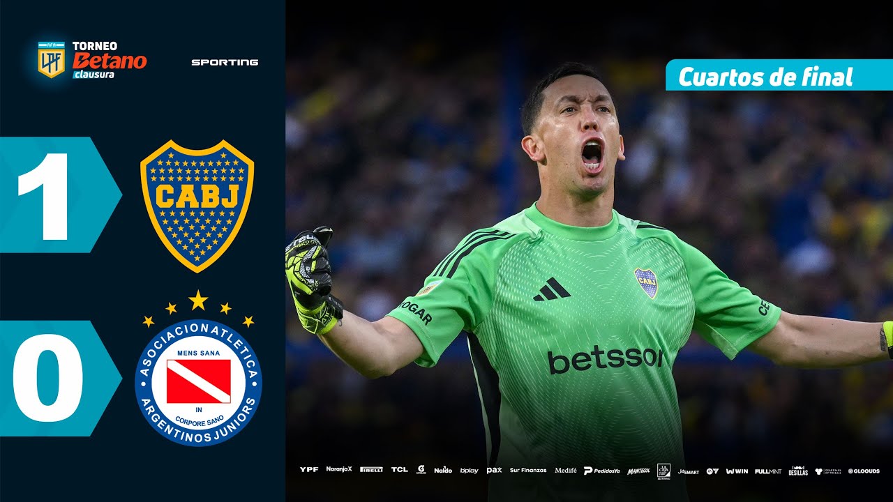 BOCA 1 - 0 ARGENTINOS | Resumen del partido | #TorneoBetano Clausura 2025