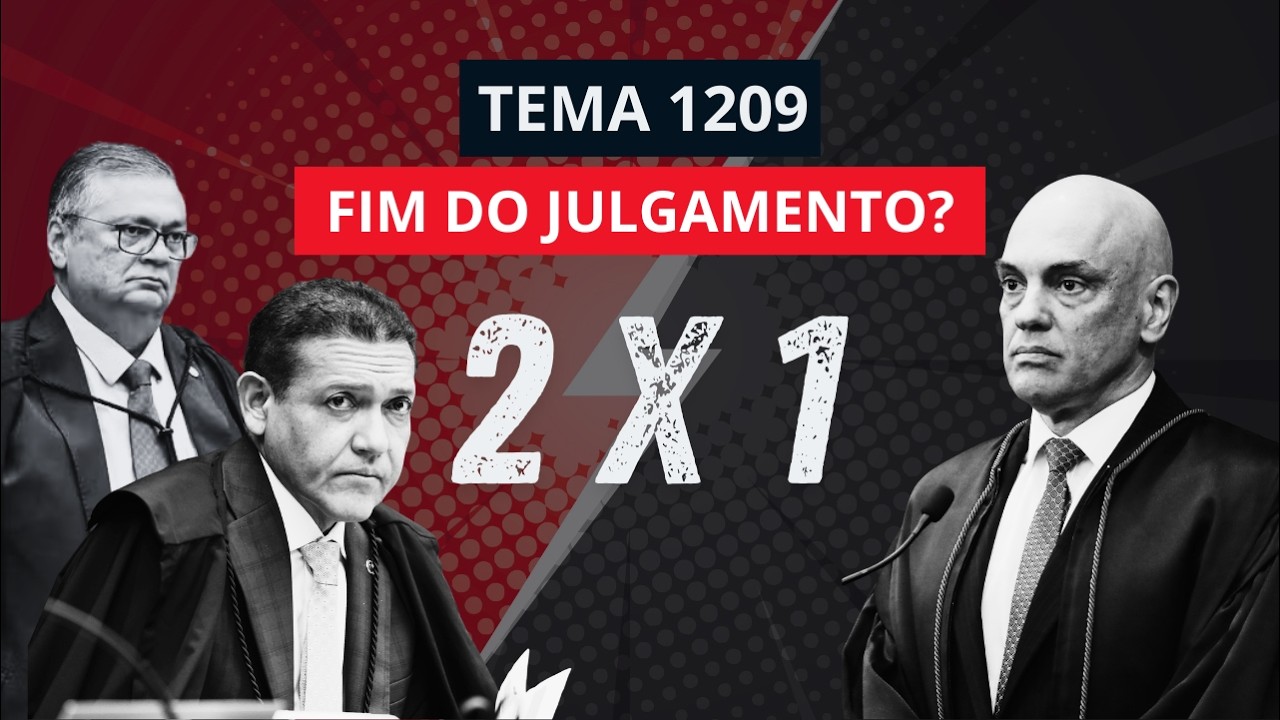 TEMA 1209: Como será o fim do Julgamento? 🤔