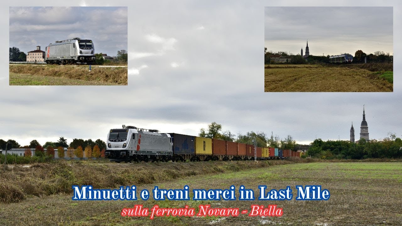 Minuetti e treni in modalità Last Mile sulla Novara - Biella