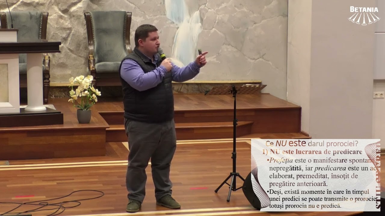24. Darul prorociei - mesaj + sesiune Q&A   pastor Caleb Nechifor