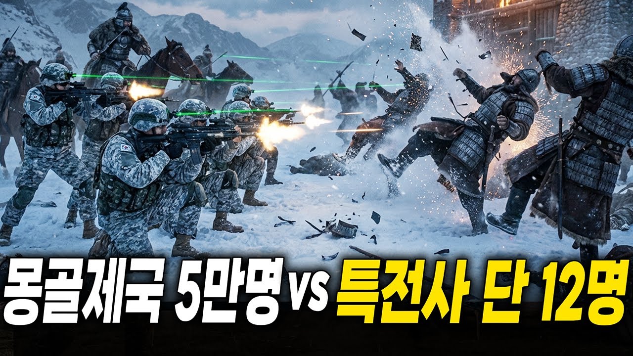 1232년 고려 처인성 전투 몽골제국 5만이 믿던 ‘무적’이 특전사 12명에게 산산이 부서진 밤