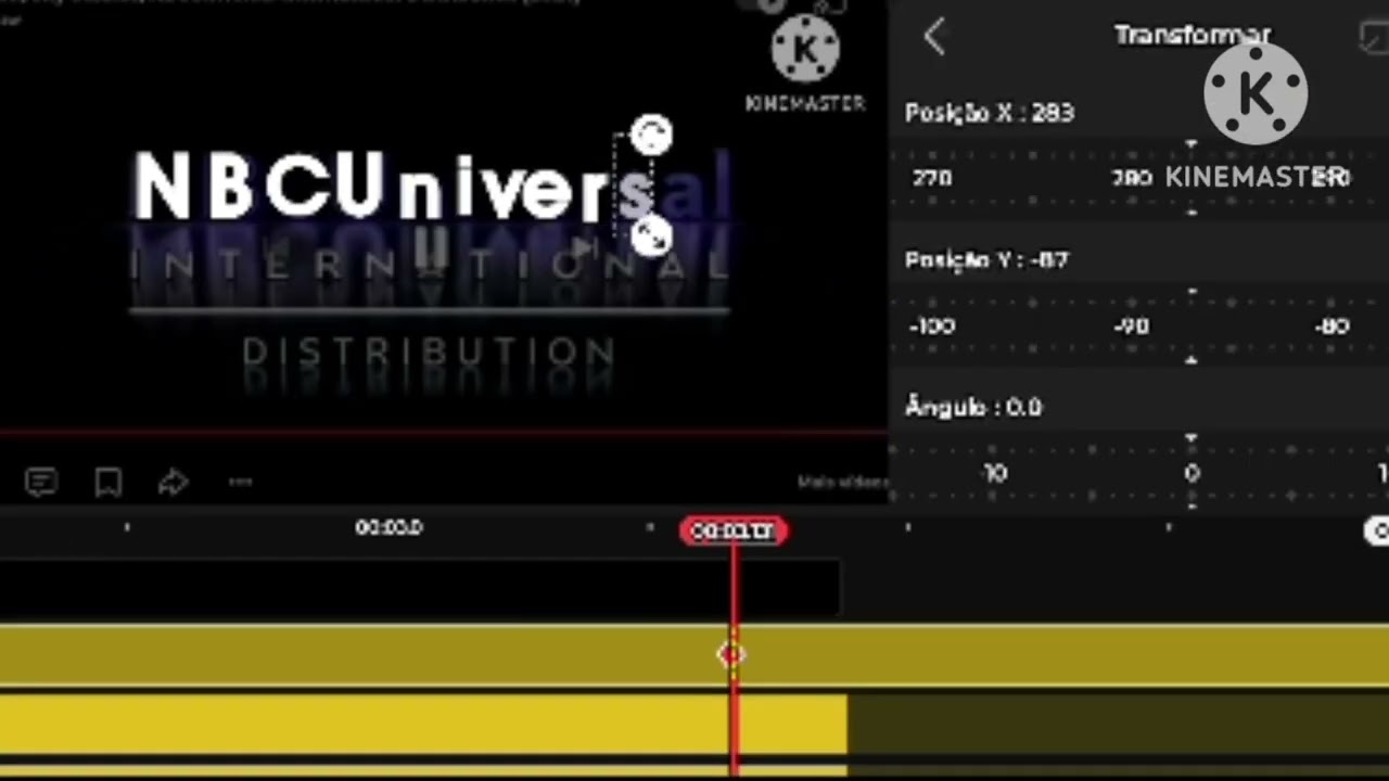 NBCUniversal International Distribution Logo Remake Speedrun Be Like KineMaster 