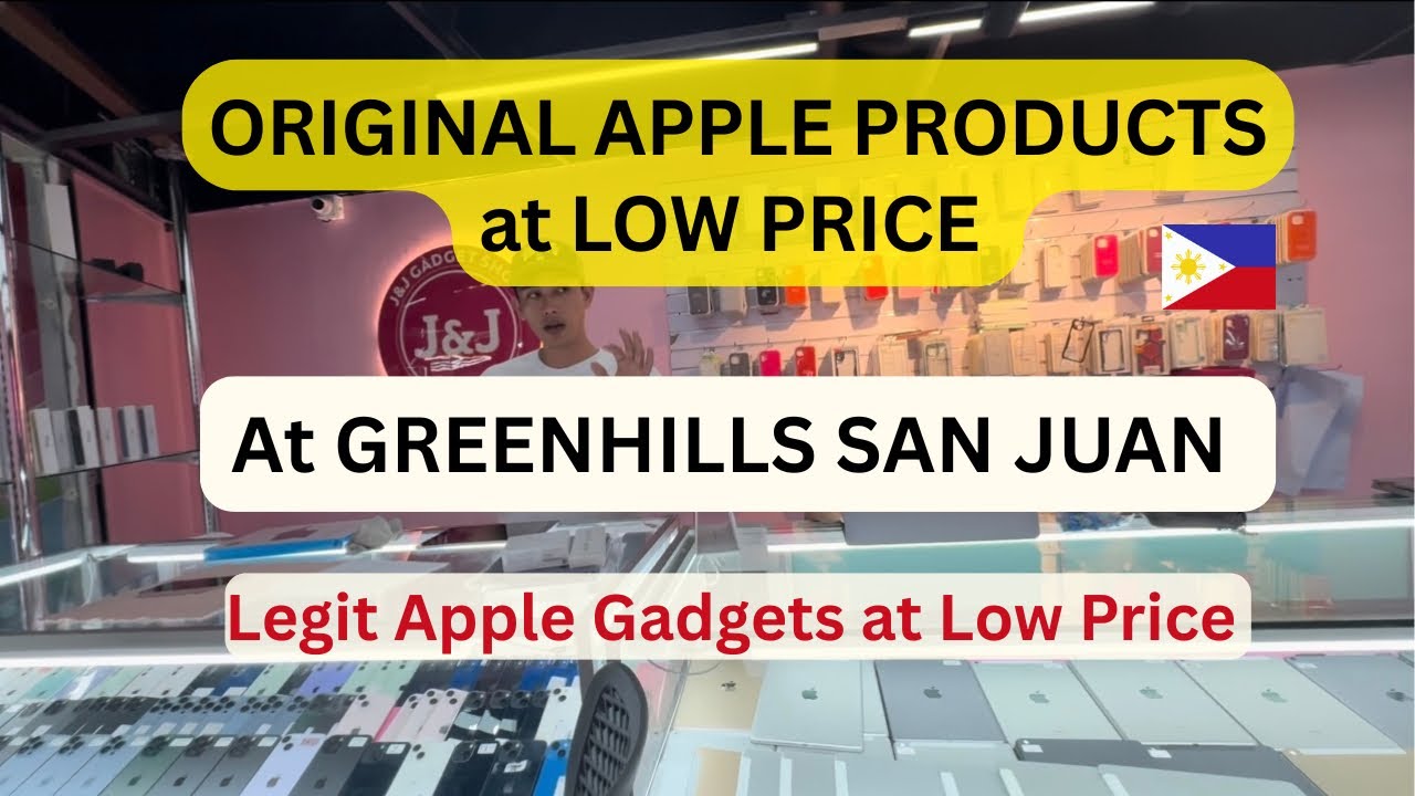 Legit Apple Products at Greenhills + Low Prices | Apple Store with Low Prices at Greenhills #apple 