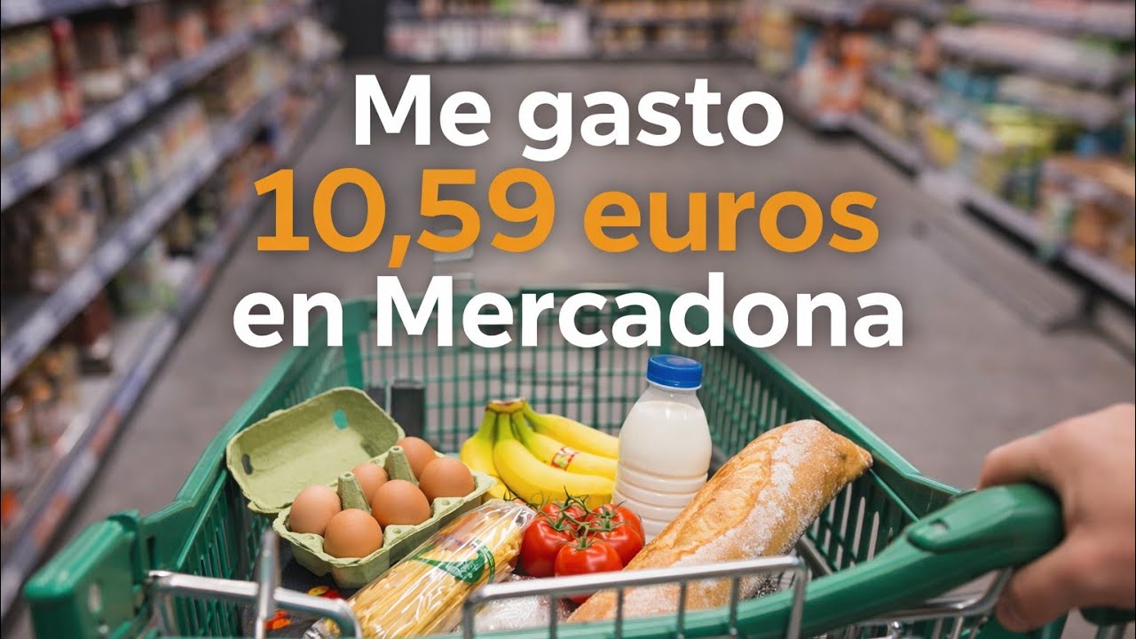 HAGO LA COMPRA PARA 9 PERSONAS CON 10,59€ 🤔 EN SUPER MERCADO SUPECO, NOS COJE LA LLUVIA ☔️ 
