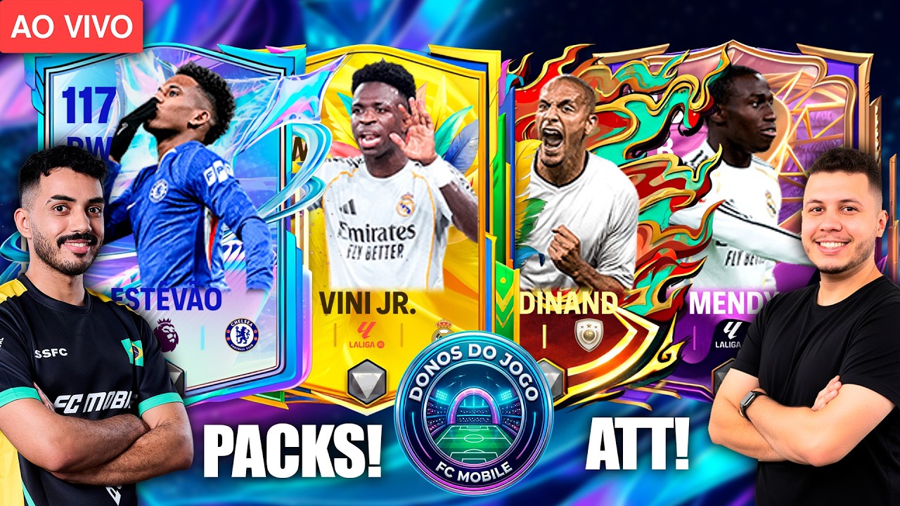 ATUALIZAÇÃO no FC MOBILE! PACK OPEN do NOVO DRAFT 🤯 | DONOS DO JOGO