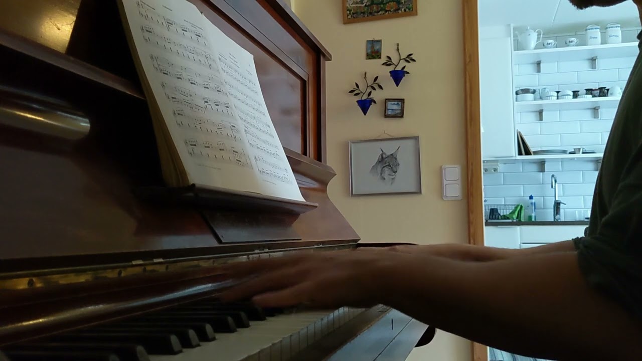 Black Rock (Cold blue) - Piano Cover