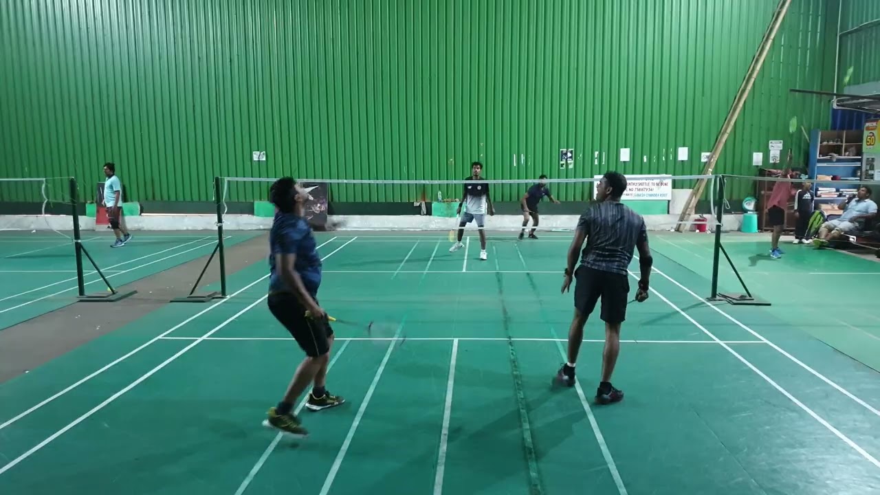 Bijay & Sesha VS Soumya & Ashok |Thirdcourt|Badminton |MensDoubles |ClubBadminton |YonexMavis350