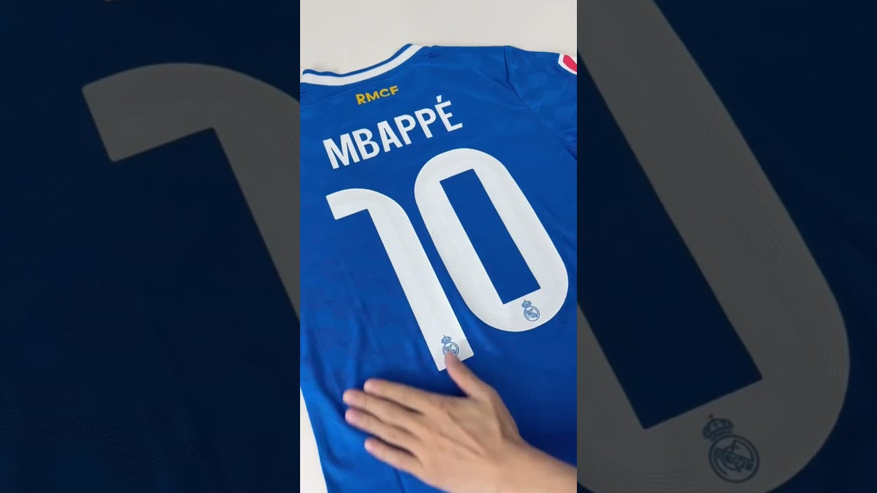 Mbappe third kit #jersey #football #adidas #retro #realmadridfc #realmadrid #Mbappe #football