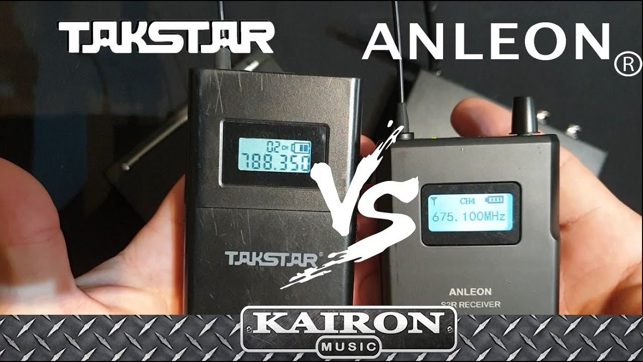 Sistema monitoreo In Ear inalàmbrico:  Anleon S2 Vs Takstar WPM200