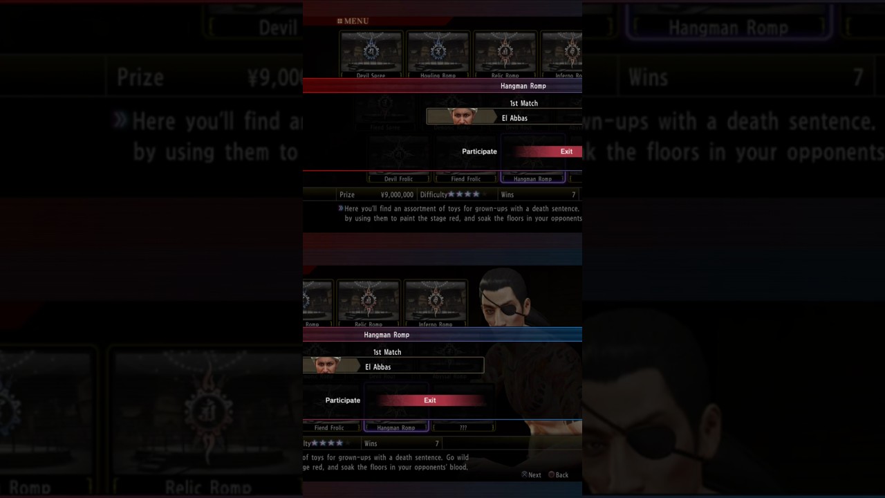 YAKUZA 0 Coliseum - Thug, Slugger and Breaker Style in Hangman Romp - Rank A 