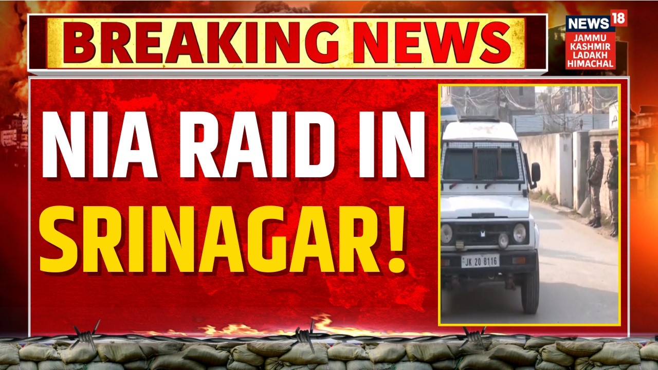 Breaking: NIA Raid in Srinagar! | Mehjoor Nagar | 2024 Case | Jammu Kashmir Update | News18 JKLH