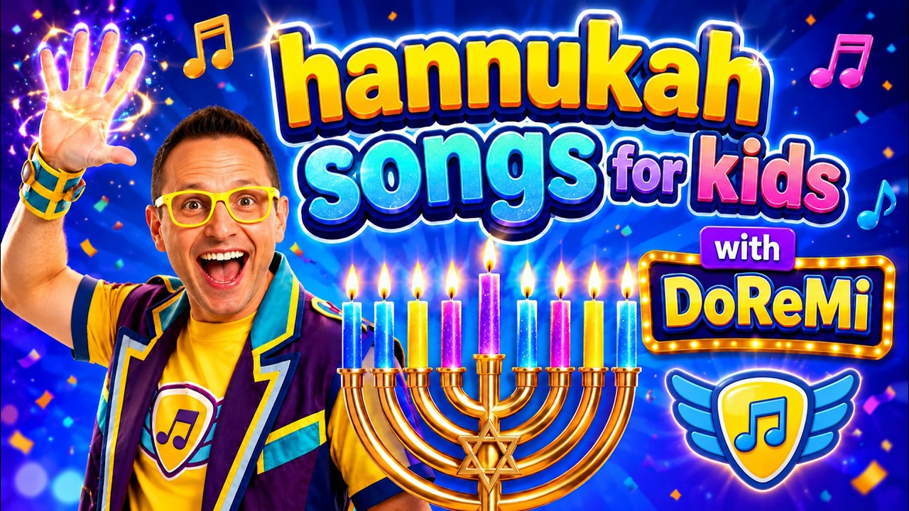 hanukkah songs for kids with DoReMi - hanukkah song, chanukah medley