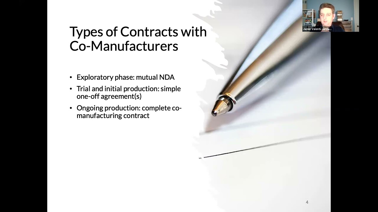 Mastering Co-Manufacturing Contracts: Essential Tips for Startups | Startup CPG