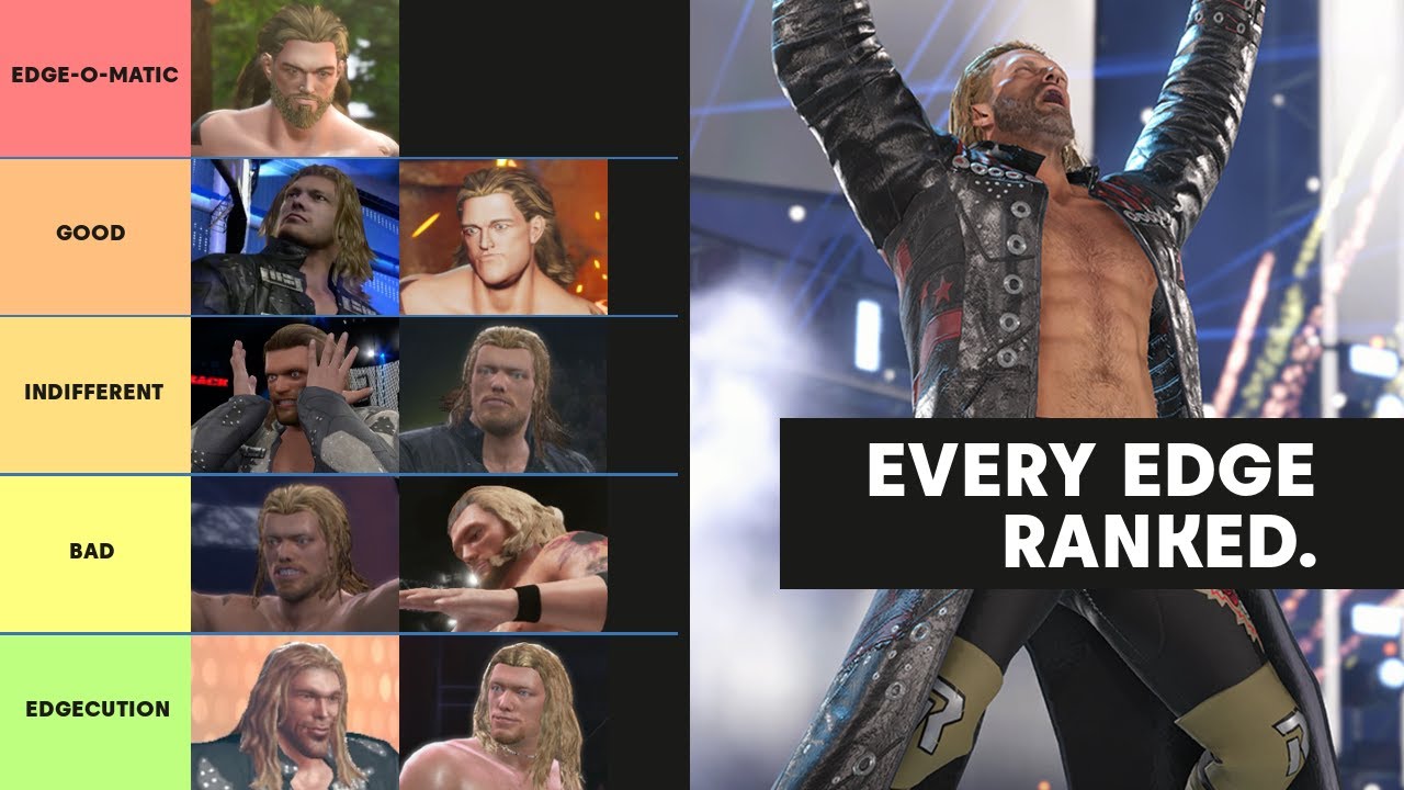 Рейтинг всех моделей WWE Games Edge от худших к лучшим