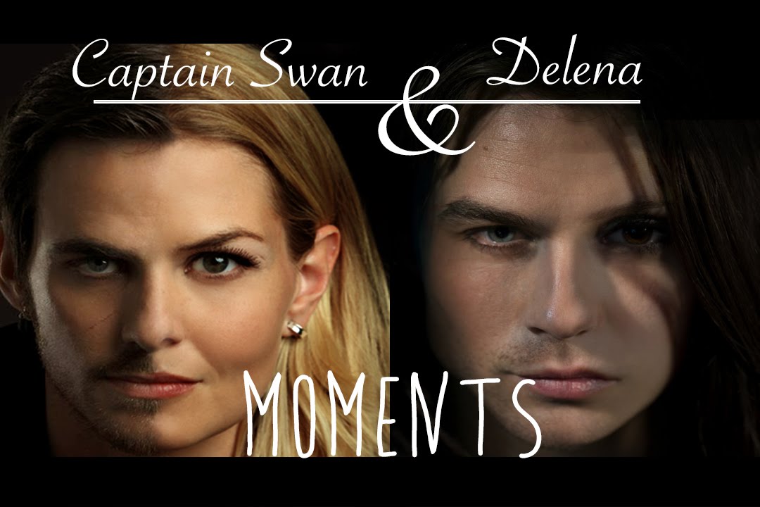 DElena and Captain Swan - Moments [AU]