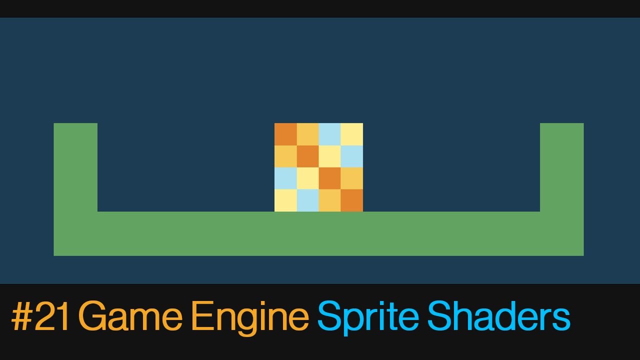 #21 Как создать игровой движок | C++ и OpenGL | Графический модуль — Создание спрайтового шейдера
