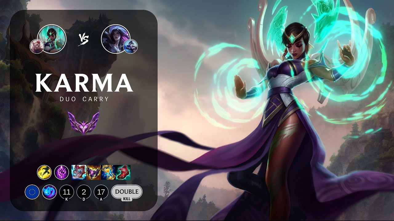 Karma Bot vs Kai'Sa - EUW Master Patch 12.22