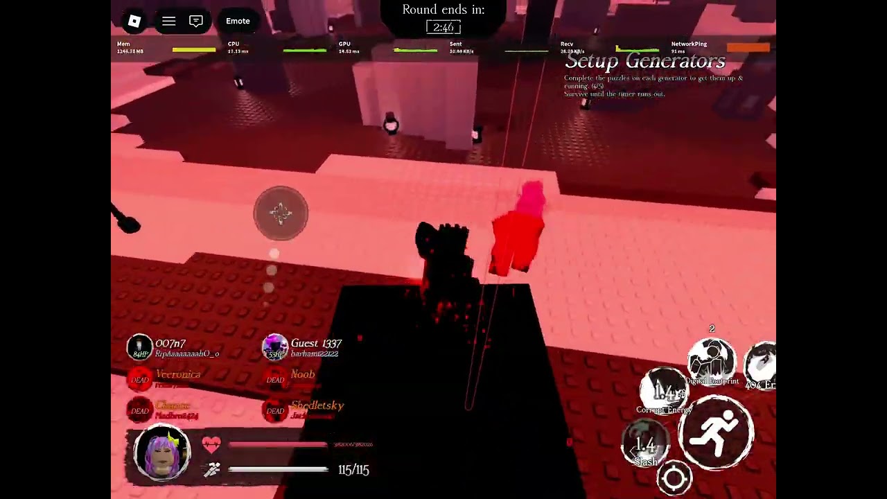 Forsaken John Doe buff update!  *gameplay* #robloxforsaken 