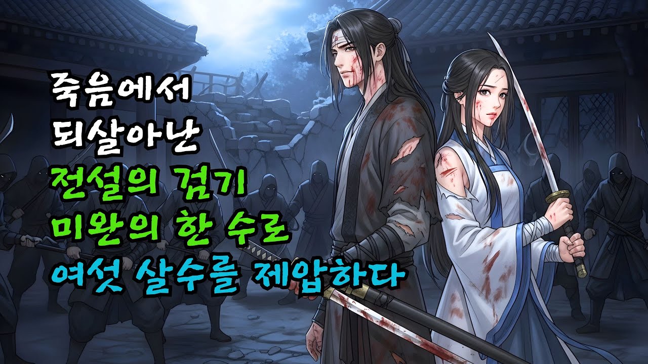 죽음에서 되살아난 전설의 검기, 미완의 한 수로 여섯 살수를 제압하다