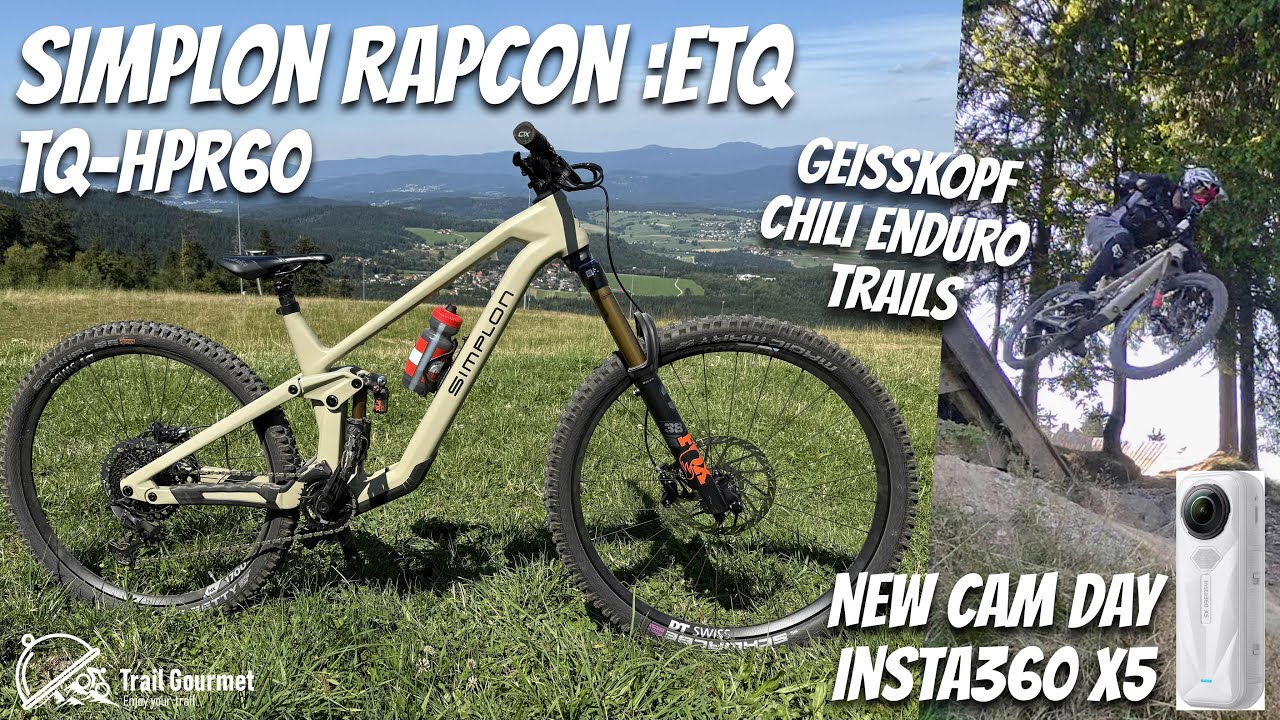 Simplon Rapcon :ETQ Bike check! New TQ-HPR60 light-assist EMTB on rough Geisskopf trails! Stunning!