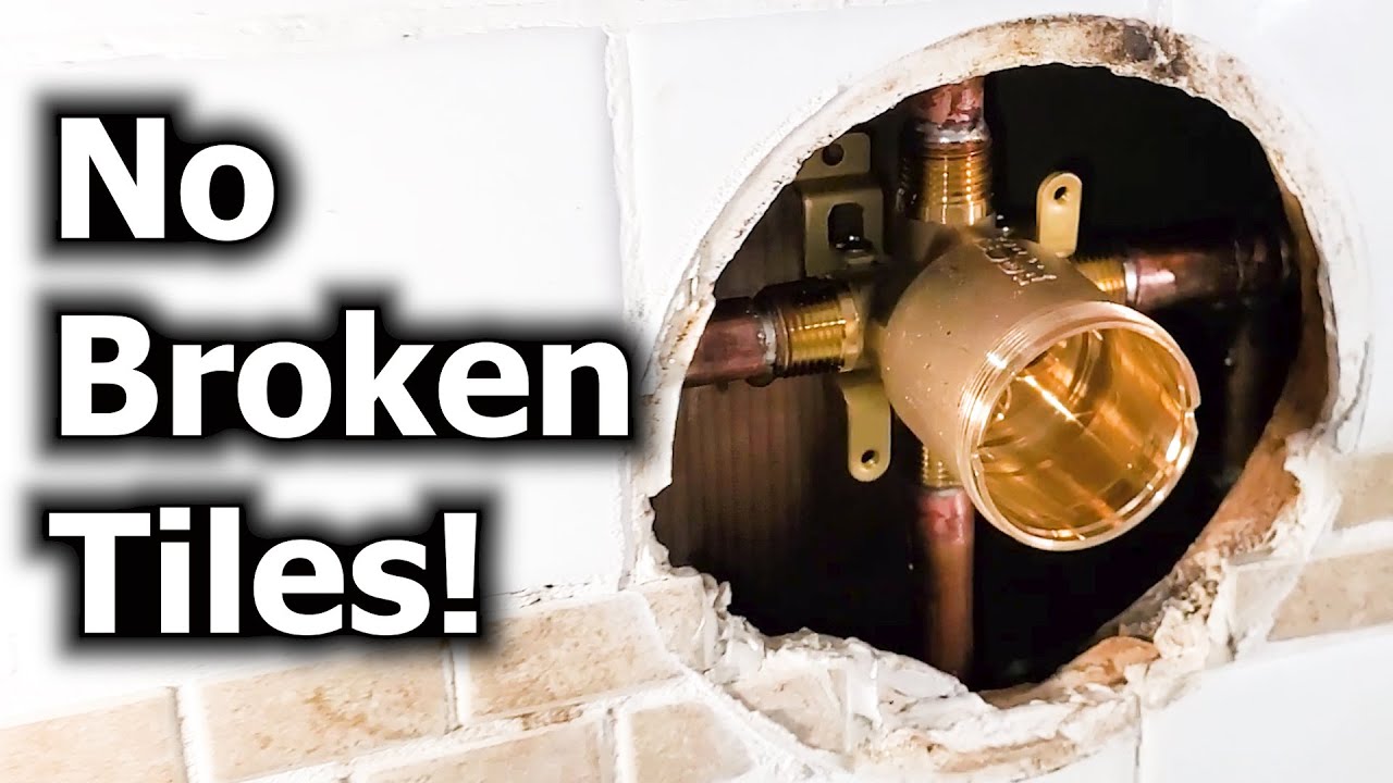 You Won't Believe You Can Replace a Shower Valve Without Breaking Tiles!