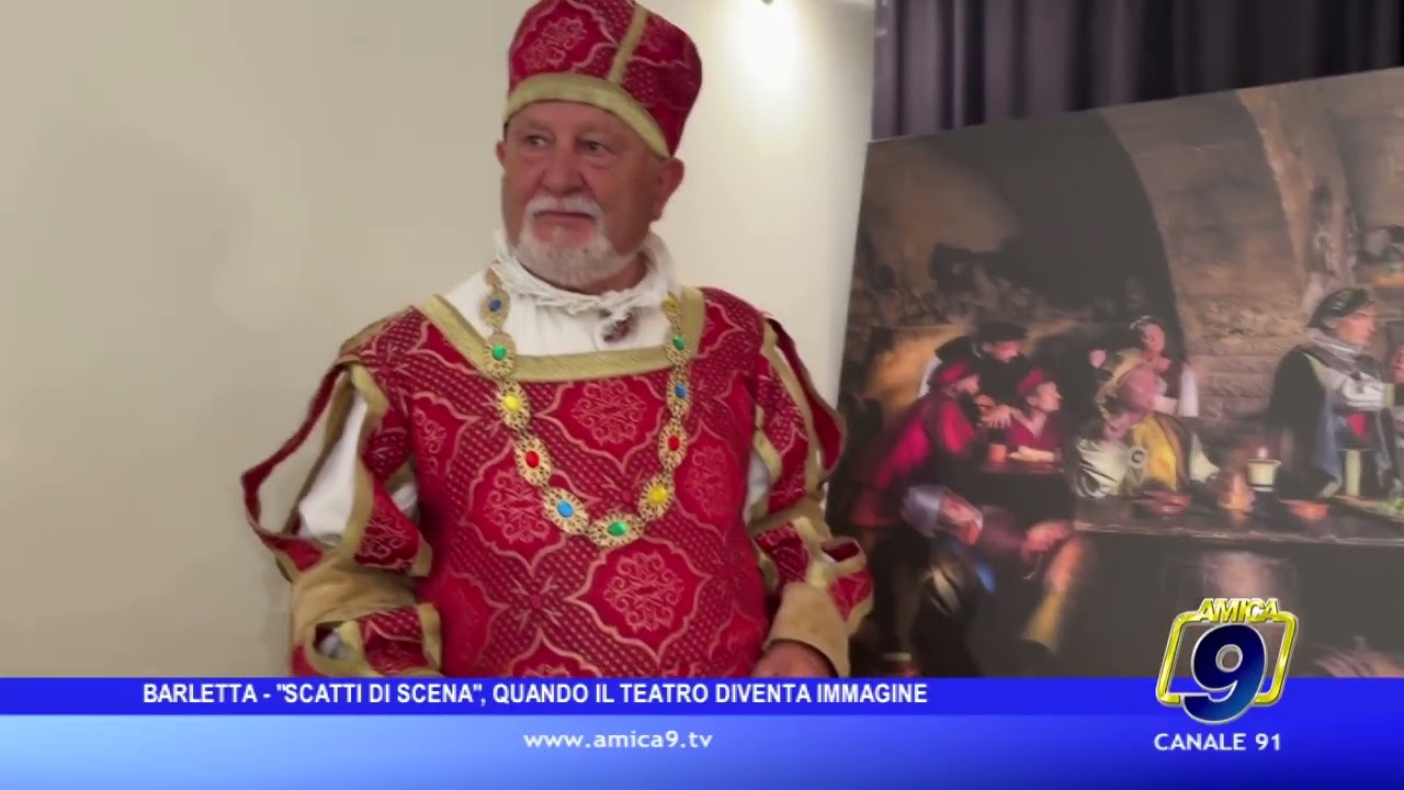 SCATTI DI SCENA ALLA PINACOTECA GIUSEPPE DE NITTIS AL PALAZZO DELLA MARRA DI BARLETTA 2025