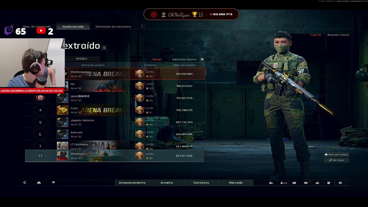 MAIS UMA ETAPA PELA FRENTE !! - Arena Breakout Infinite