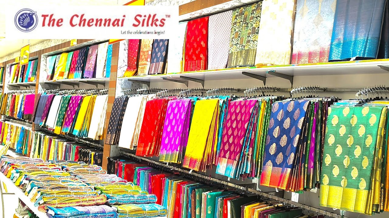 Chennai Silks Tusser Silk Chanderi Cotton Georgette Crepe Chiffon Saree/Instagram Trending Sarees