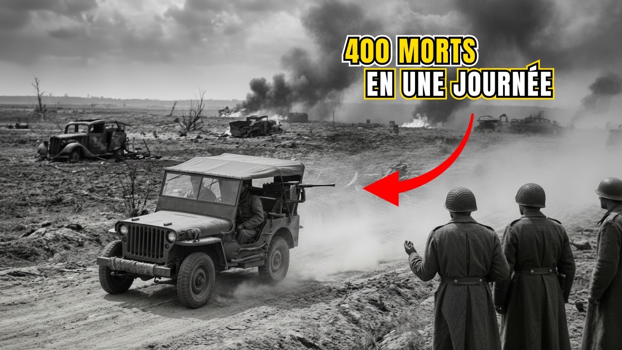 Officiers Allemands Ignorent Ce Jeep… 400 Soldats Disparaissent en 24h ! | WW2