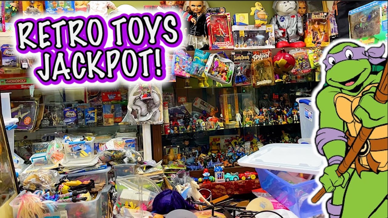 80s/90s Retro Toy Heaven @ this Flea Market!