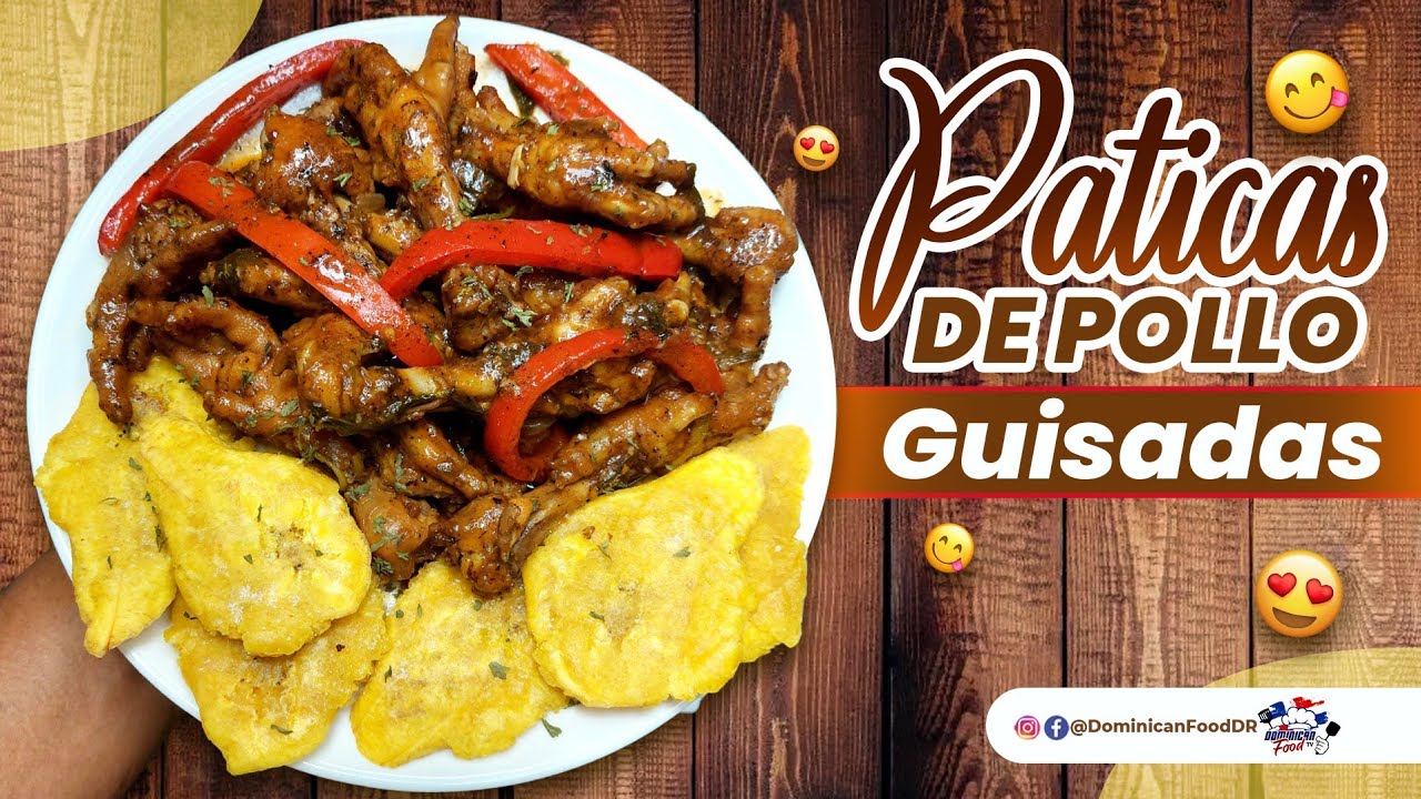 Receta - Paticas de Pollo Guisadas / Ricas y Fácil de preparar ♥