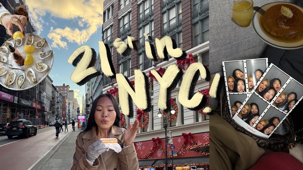 spending the holidays and my 21st in nyc