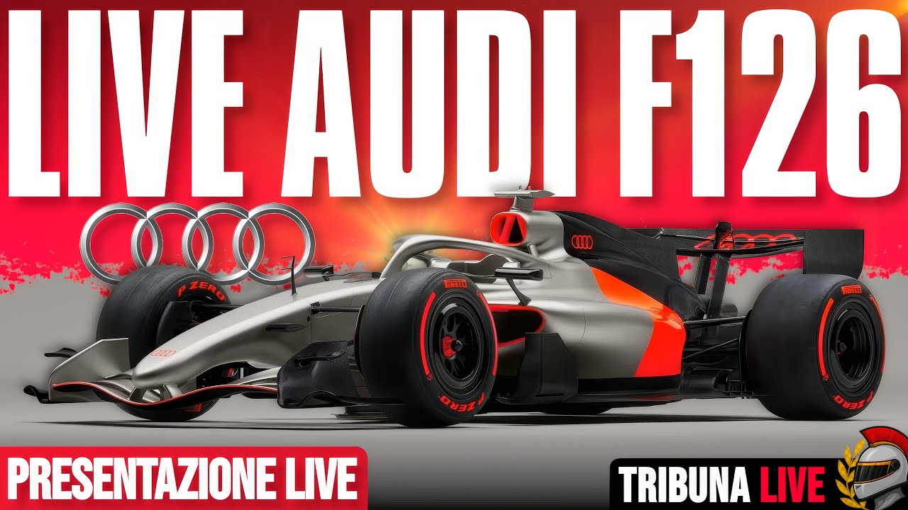 🔴PRESENTAZIONE LIVE AUDI F1🔥EVENTO IMPERDIBILE!