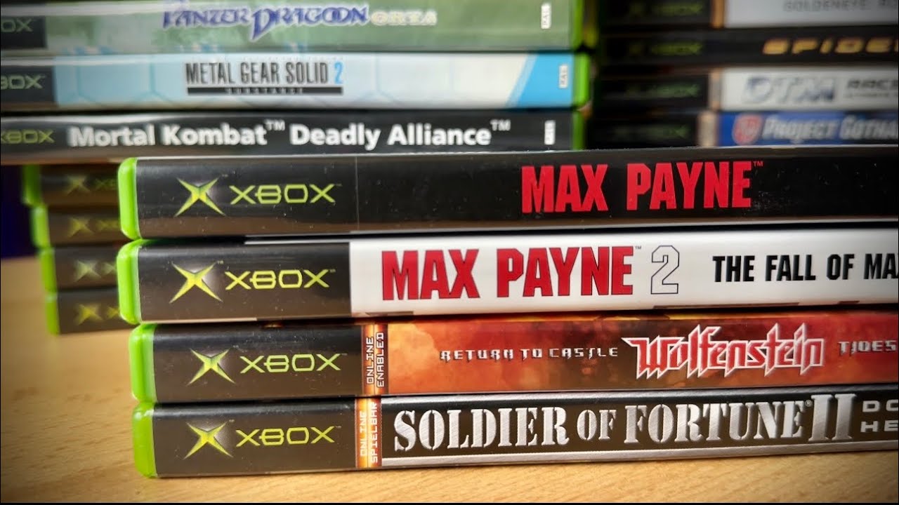 Meine Xbox Classic Spiele Sammlung 🎮🎮🎮