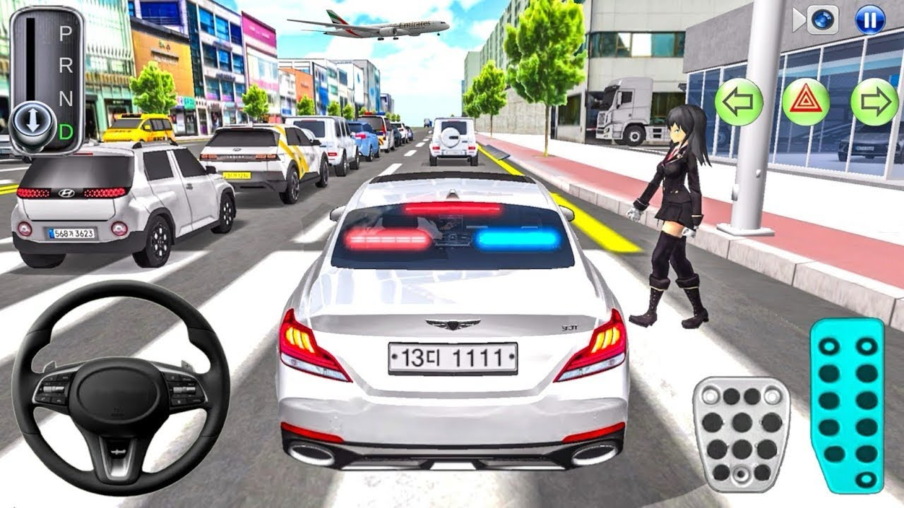 New White Mercedes G63 in Pretty Number Plate | 3D Driving Class | Android/IOS Car Gameplay 2025 