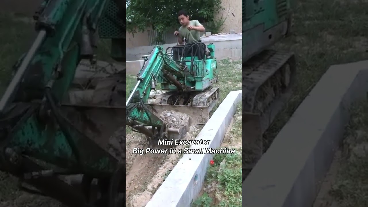 Mini Excavator &ndash; Big Power in a Small Machine
