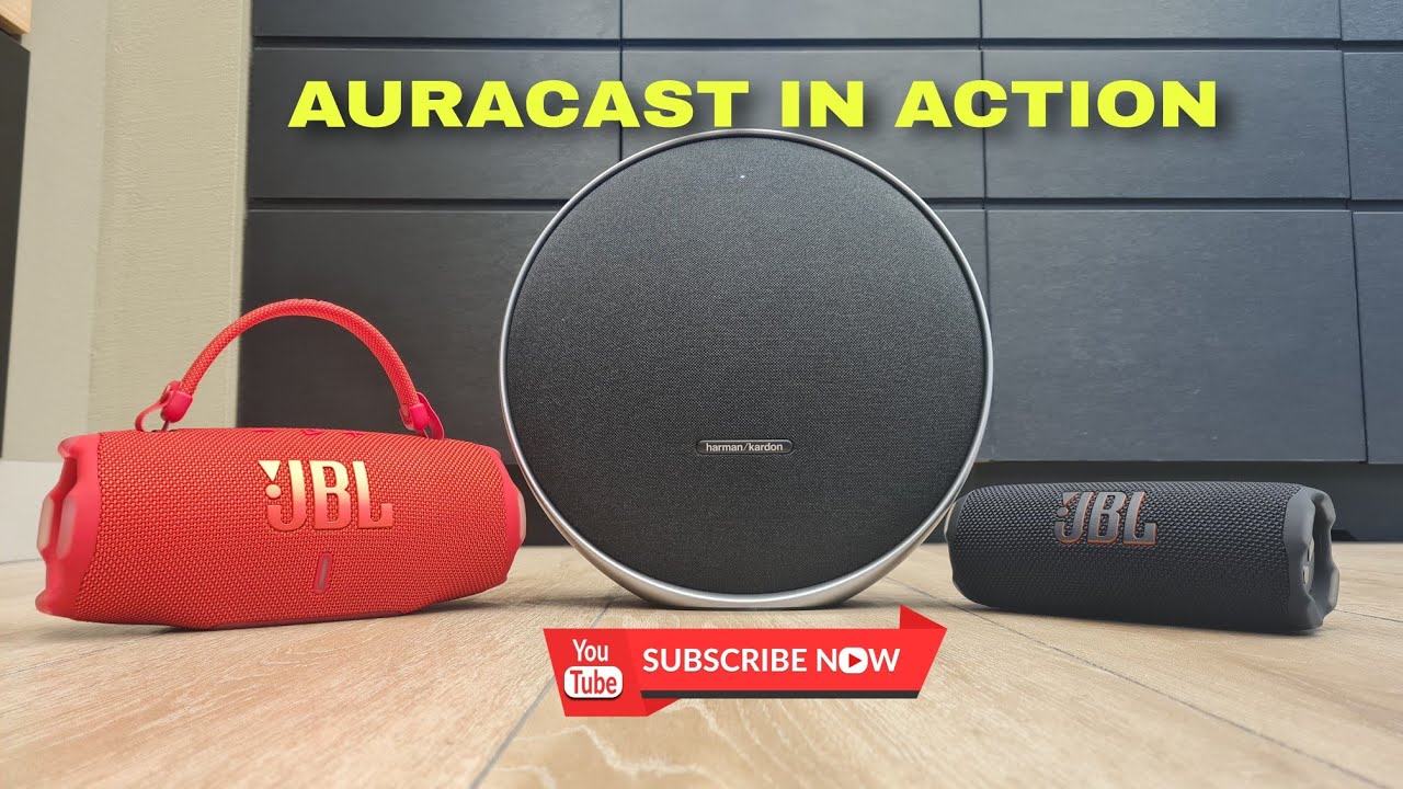 The New JBL Charge 6, JBL Flip 7 and Harman Onyx Studio 9 in 💥Aucast action💥