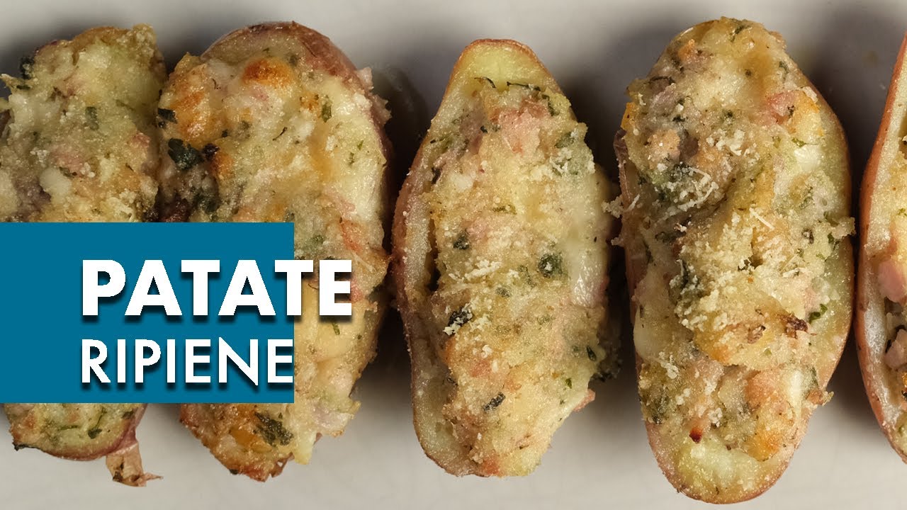 Patate ripiene | Ricetta semplice e veloce di patate ripiene al forno | Jacket potatoes