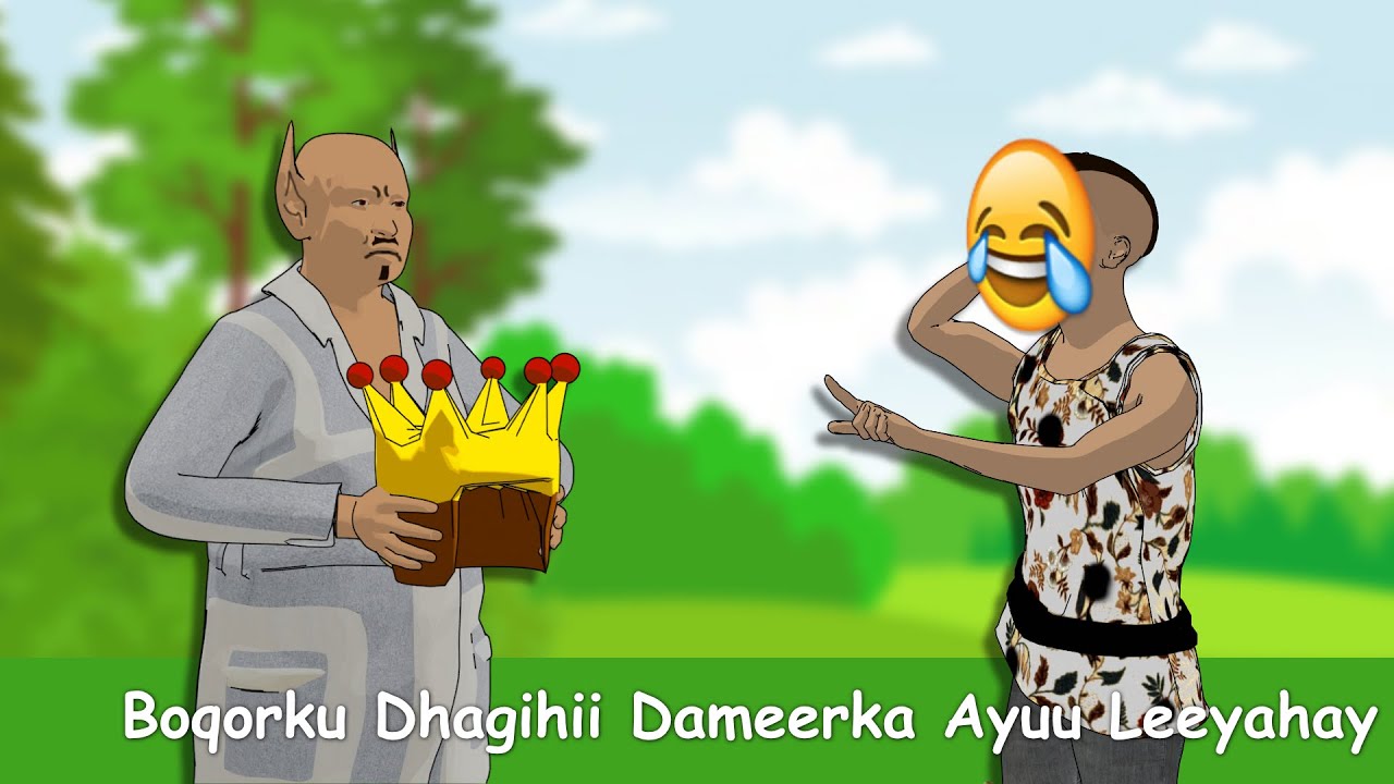 Boqorku Dhagihii Dameerka Ayuu Leeyahay | Sheeko | Somali Cartoon