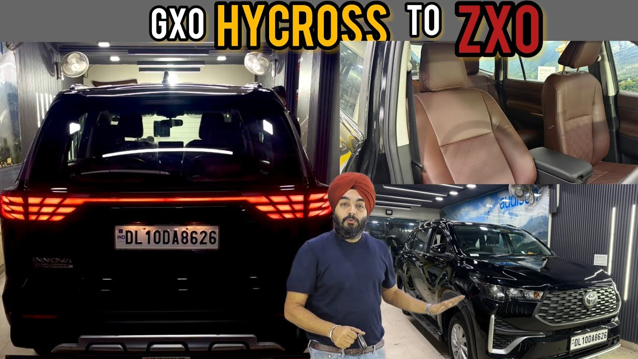 HYCROSS 2025 GXO MODIFIED WITH BEST AUDIO UPGRADE✅ALPHARD TAIL LIGHT✅ALL MODIFICATIONS OF HYCROSS✅