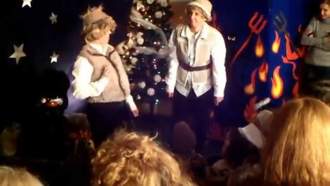 Nawr&oacute;cony diabełek - jasełka PS nr 81