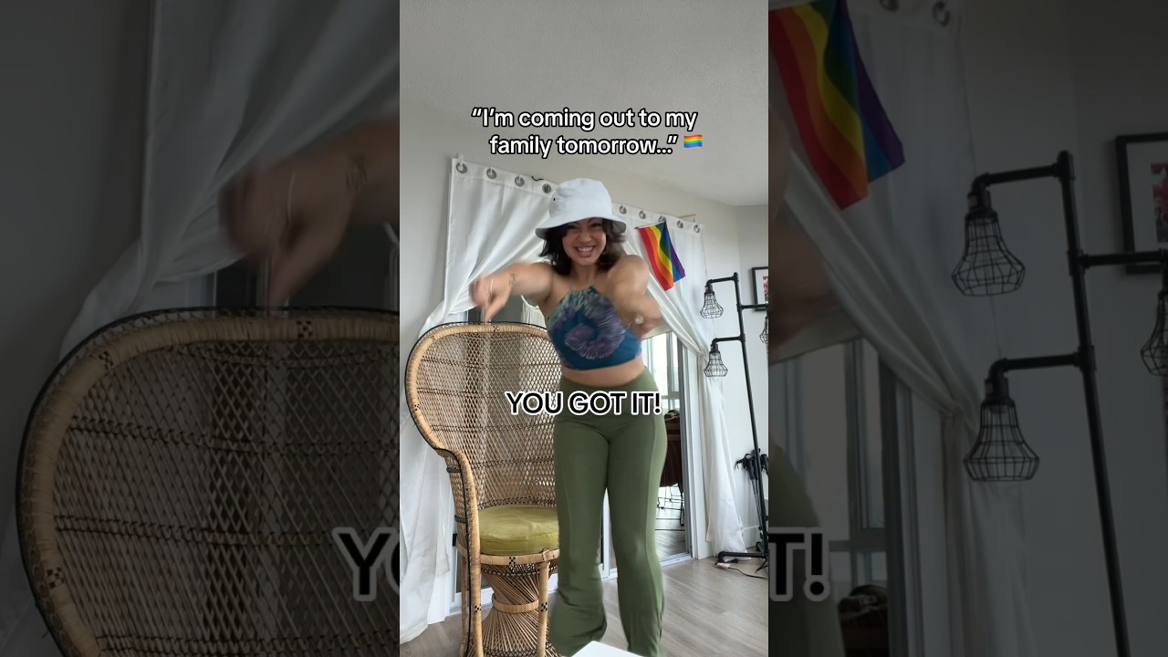 Watch this if you&rsquo;re coming out to your family soon❤️🌈 #lgbt #queer #comingout