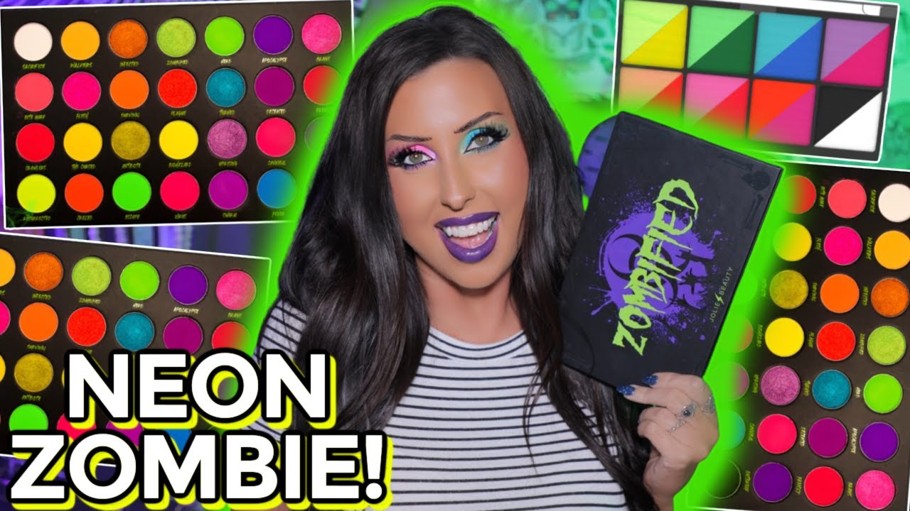 3 LOOKS & SWATCHES ZOMBIFIED Collection from Jolie Beauty