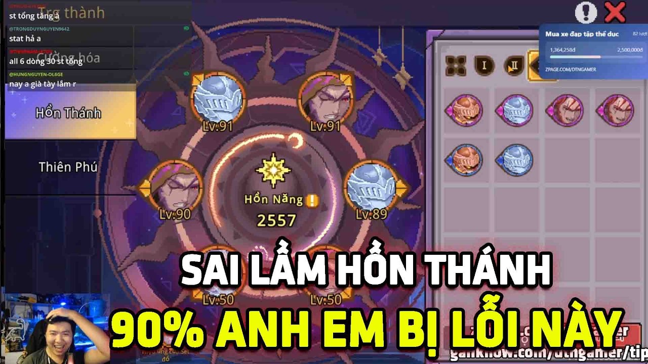 Hữu Duyên Sửa Build Cho Viewer : Chiến Binh Hoang Dã và Sai Lầm HỒN THÁNH 90% anh em bị