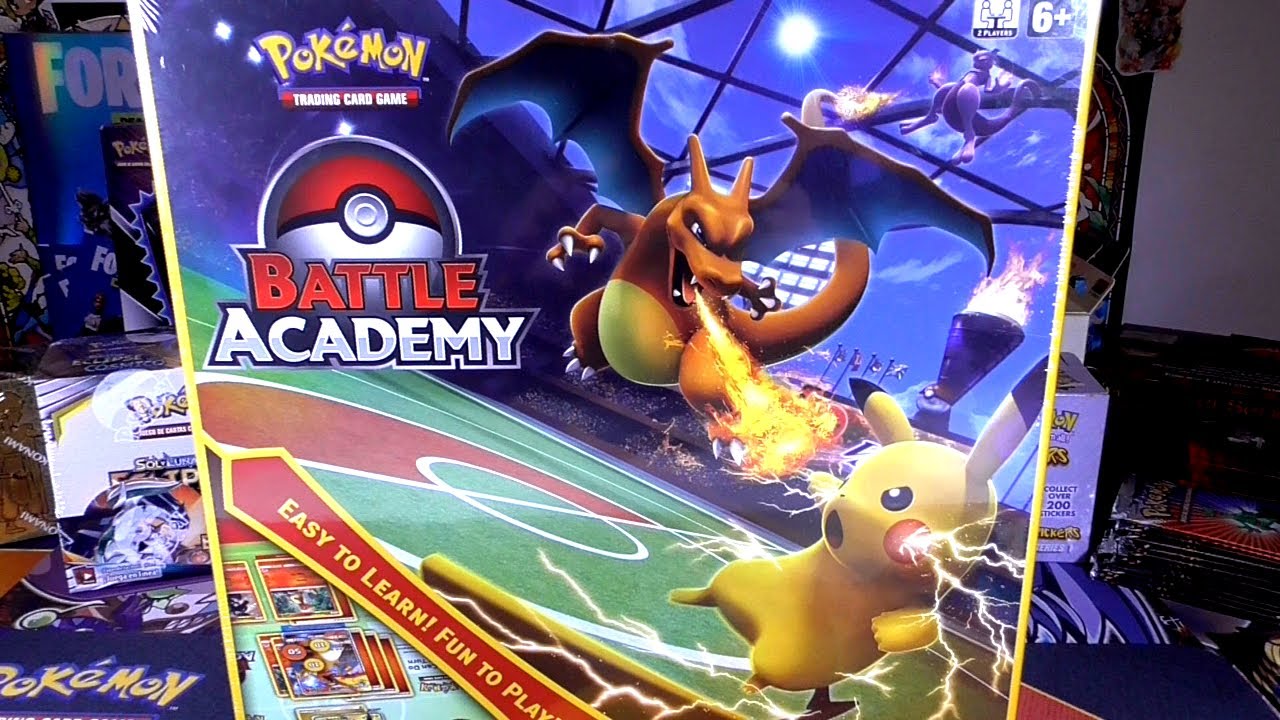 ABRIENDO UNA CAJA DE CARTAS POKÉMON BATTLE ACADEMY + ECLIPSE COSMICO
