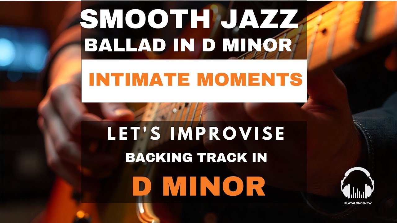 Intimate Moments - Smooth Jazz Ballad in Dm - Backing Track