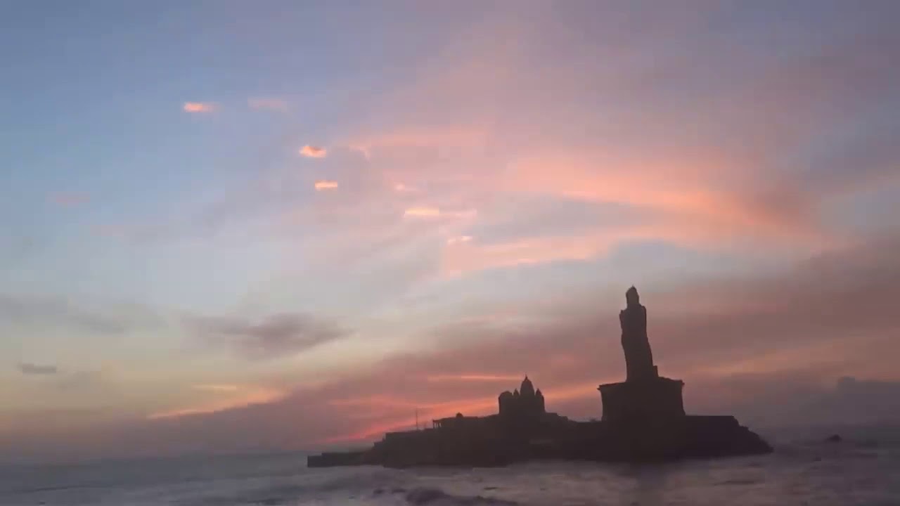 Sunrise in kanyakumari live || must watch place in kanyakumari|| world tour ✈🌎✈🌍✈🌏