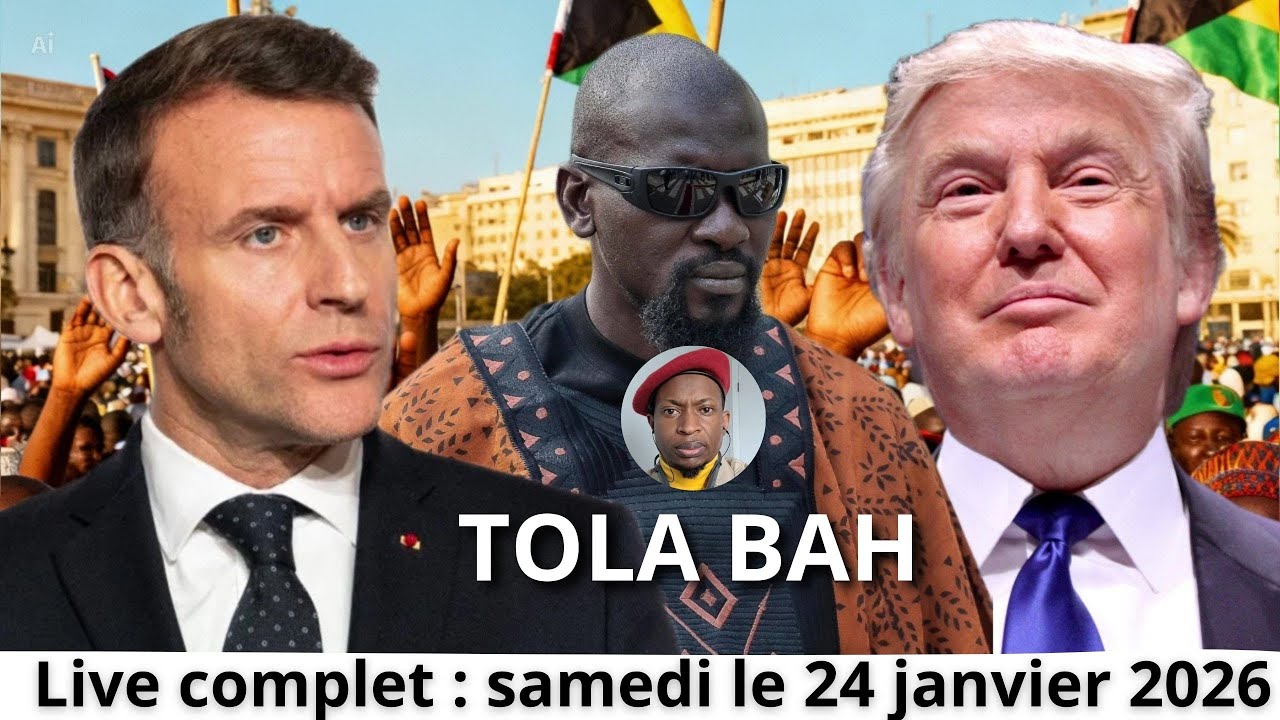 Tola Bah était en direct live complet samedi le 24 janvier 2026