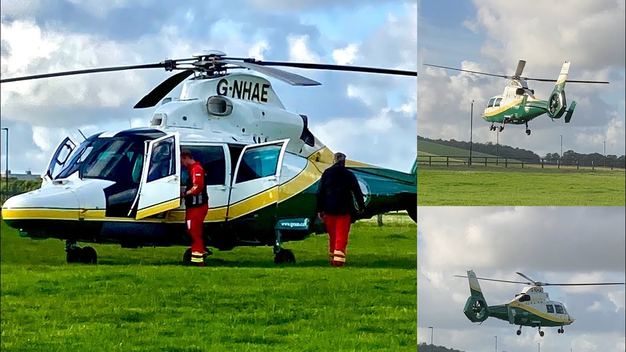GNAAS|| HM58 taking off from the Town Moor.